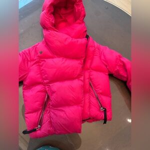 Bright Pink Puffer Jacket